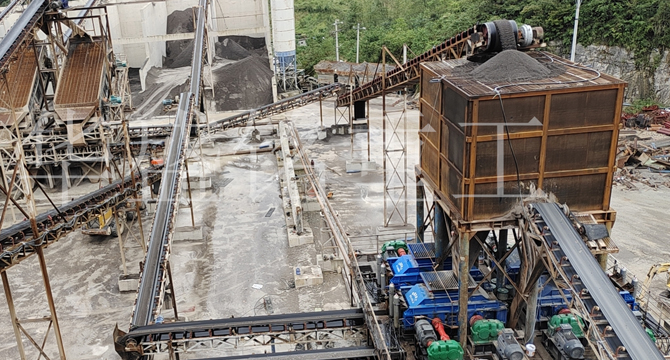 13 河北砂(shā)石生產線現場