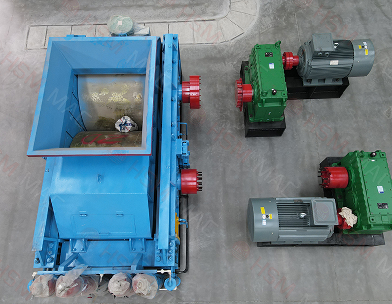 雙輥破碎機‘橫掃’毛（máo）石製砂！省電又（yòu）高產，中（zhōng）小礦主閉眼入