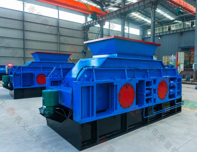 黑豆 對輥破碎機試機 華盛銘重工(gōng)