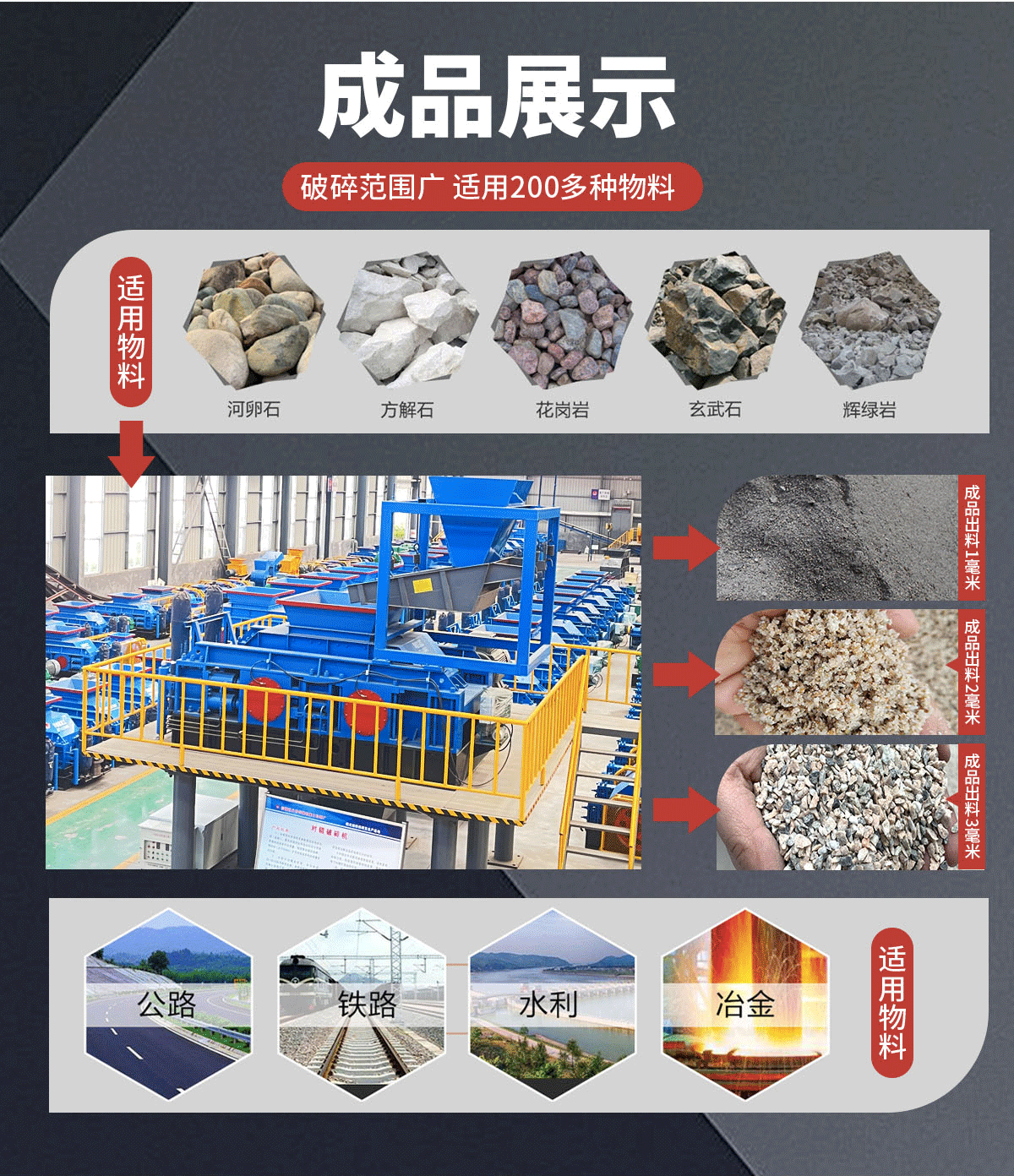 河卵石對輥（gǔn）製砂機價格