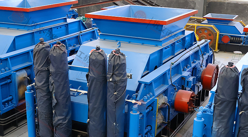 全液(yè)壓對輥式製(zhì)砂機 全液壓對輥式製砂機