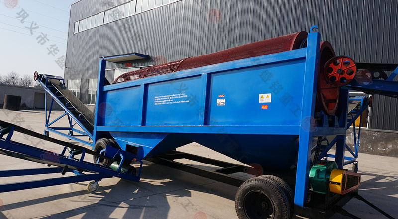 篩沙(shā)機一(yī)體機