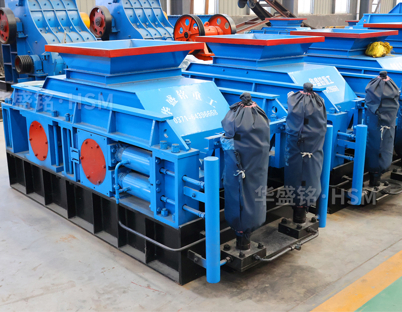 小型液壓對輥式製砂機 小型液壓對(duì)輥式製砂機